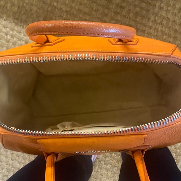 Givenchy Vibrant Orange Satchel - Picture 3 of 5